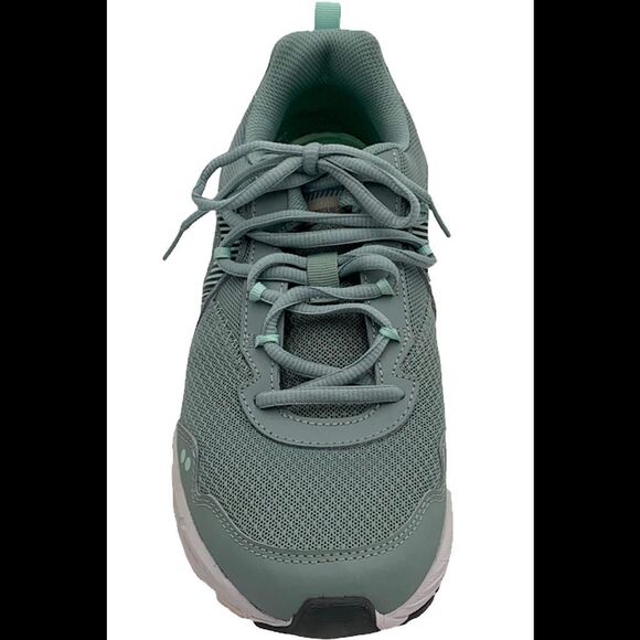 Ryka Mesh Lace-Up Memory Foam Sneakers Intrigue 2 Green Mist - Medium - Picture 3 of 5